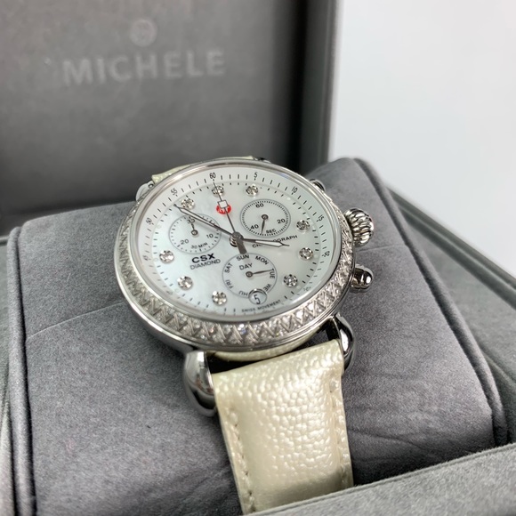 Michele CSX Diamond Watch ✨